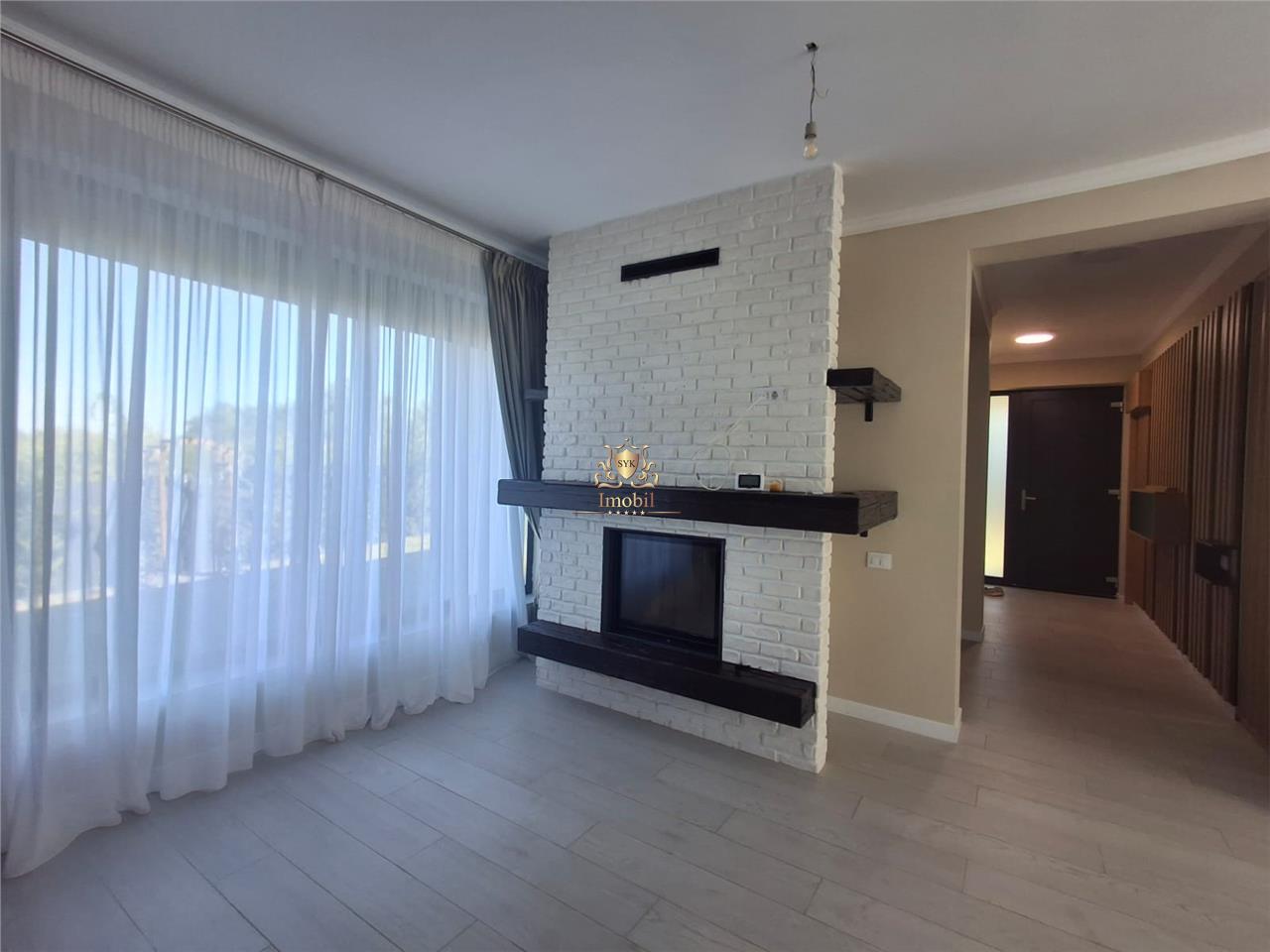 Casa de LUX  4 camere  3 bai Semimobilata,Rulouri exterioare, Curte amenajata si magazie -Bucium Visani.TVA deductil.MUTARE IMEDIATA! - Iasi