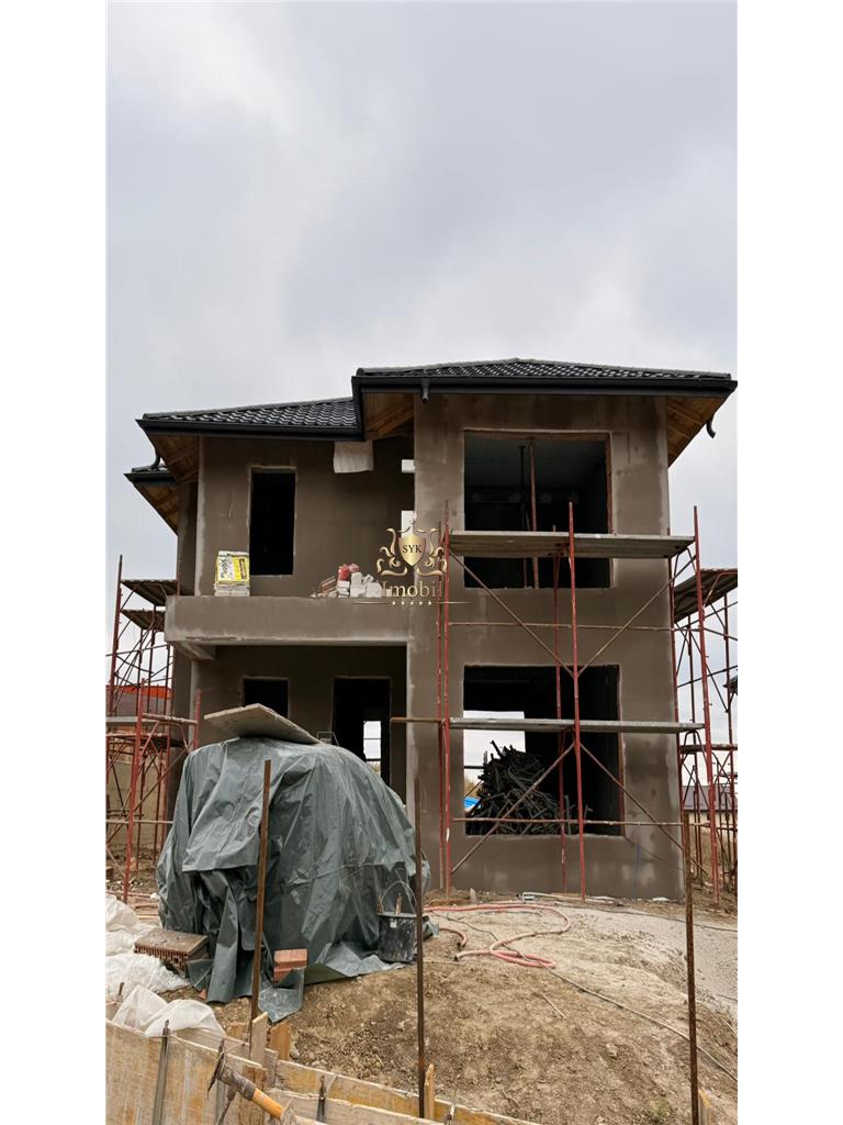 Casa in rate la dezvoltator - 4 camere Barnova cu priveliste panoramica! Tva inclus. - Iasi